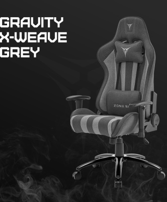Кресло компьютерное GRAVITY X-Weave Grey
